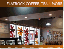 Tablet Screenshot of flatrockcoffee.com